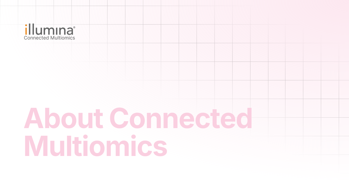 About Connected Multiomics | Multiomics Software