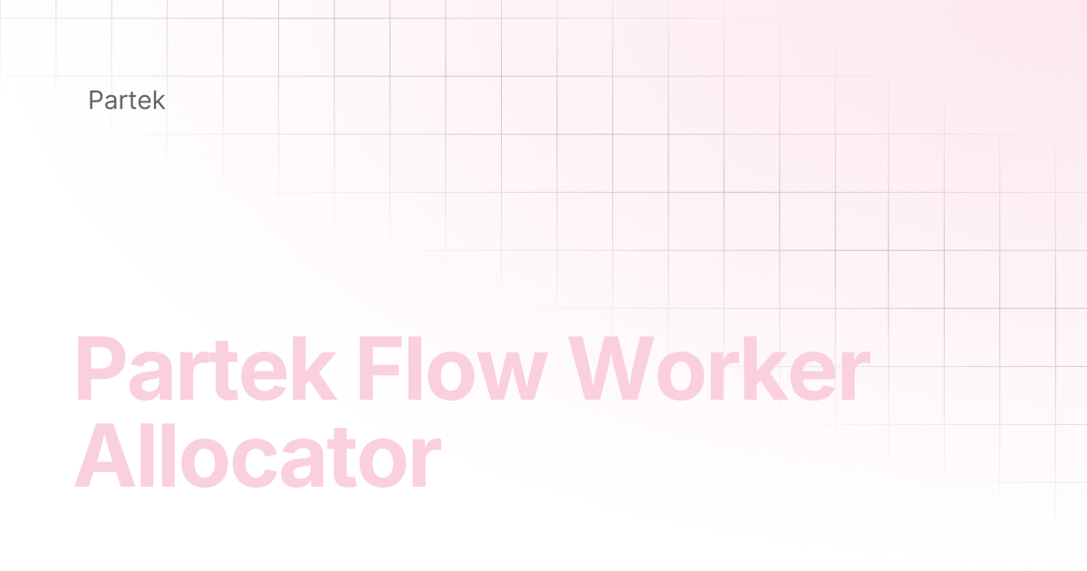 Partek Flow Worker Allocator | Multiomics Software