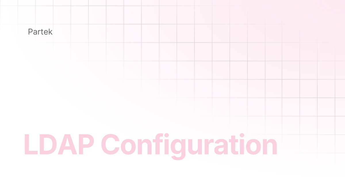 LDAP Configuration | Multiomics Software