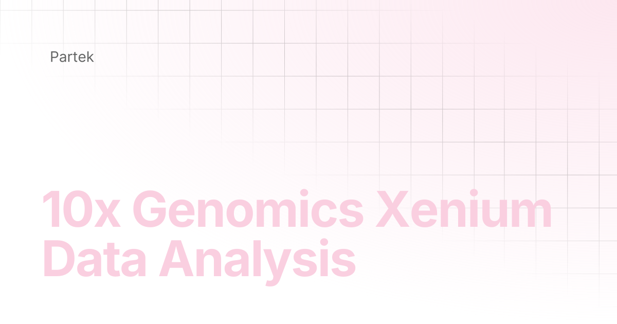 10x Genomics Xenium Data Analysis | Multiomics Software