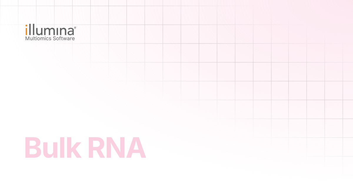 Bulk RNA | Multiomics Software