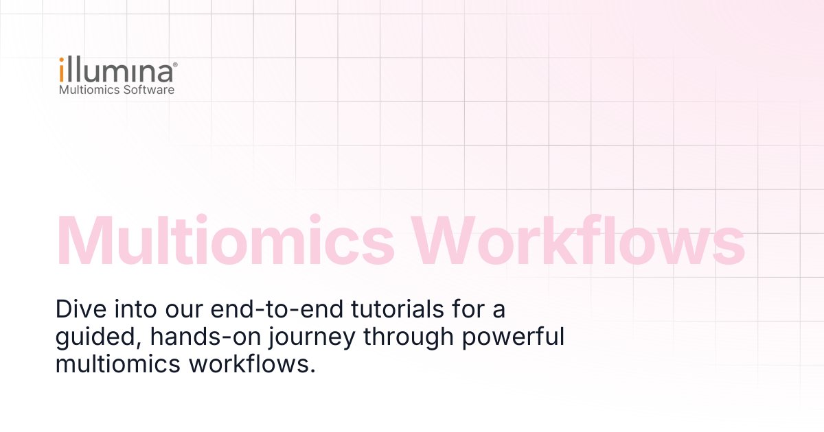 Multiomics Workflows | Multiomics Software